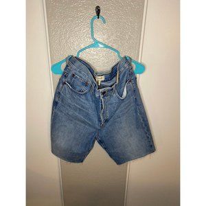 Madewell High Rise Jean Shorts